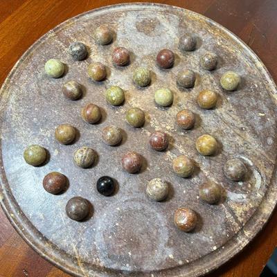 Marble Chinese Checkers Set