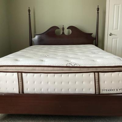 Stearns & Foster Estate Luxury Pillow Top Queen Mattress Set