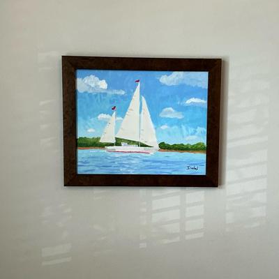 Sailboat Painting