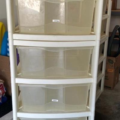 Stacking Storage Tower 3 + Bonus Drawer