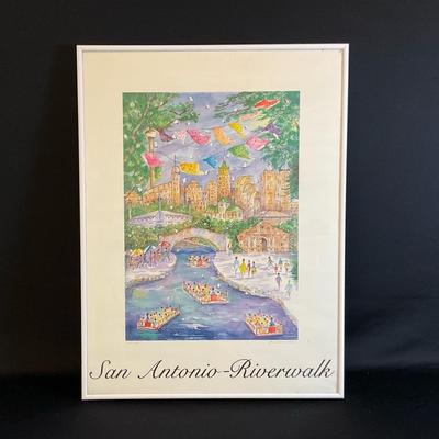 San Antonio Riverwalk Print Signed & Numbered Print