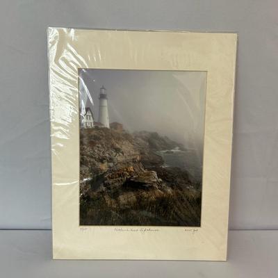 Portland, ME Head Lighthouse Numbered Photograph