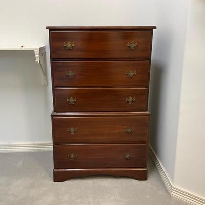 Vintage James McCreery 5 Drawer Tall Dresser