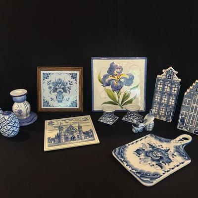 Blue And White Ceramics From Holland And More