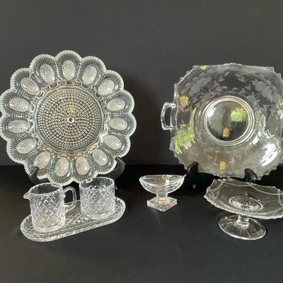 Crystal Serving Pieces
