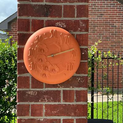Terra Cotta Wall Thermometer