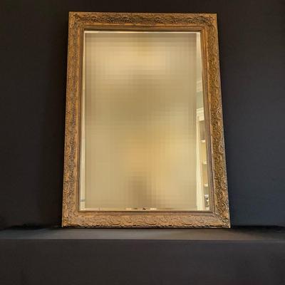 Vintage Gold Gilded Mirror