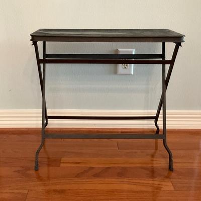 Small Metal Folding Table