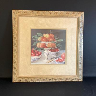 “Apples” by Galley Framed Print