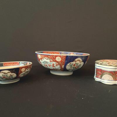 Decorated Porcelain From Japan And China 