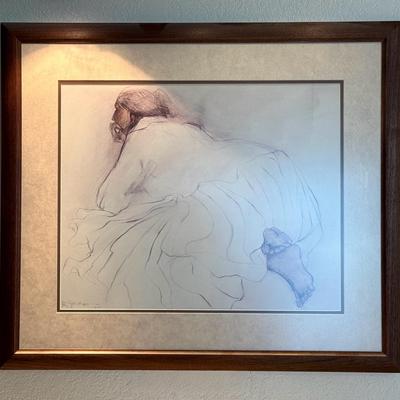 R. C. Gorman, Bonhams Print Signed & Dated  