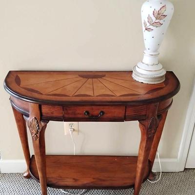 Butler Cherry Console & Lamp Base 