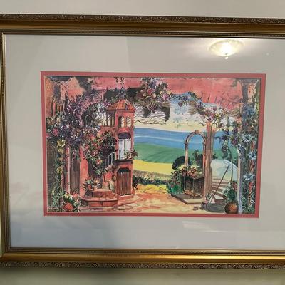Set of 3 Colorful Framed Prints