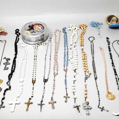 Rosaries, Medals, & Other Catholic Jewelry 