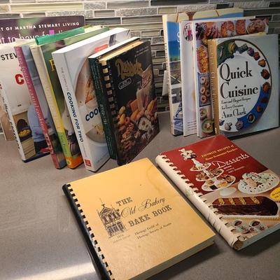 Vintage and Newer Cookbooks