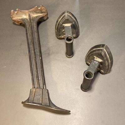 Cast Iron Clothing Presses & Cobbler Shoe Stand