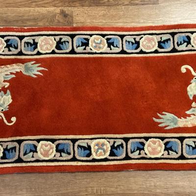 Decorative Dragon Rug 66”x26” 