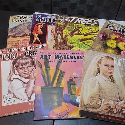 Vintage (1960's) Walter T. Foster How to Draw Books (7)