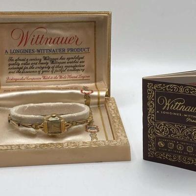 Vintage 14K Gold Longines-Wittnauer Watch with Original Box