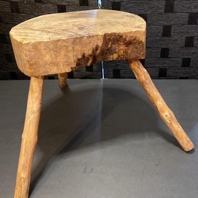 Antique/Primitive Milking Stool (11” Tall)