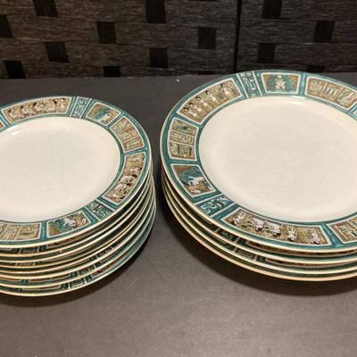 Furio Contemporary Casuals, Indonesia- Egyptian Themed Plates  