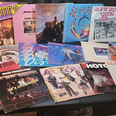Disco, Funk, & R&B Record Albums