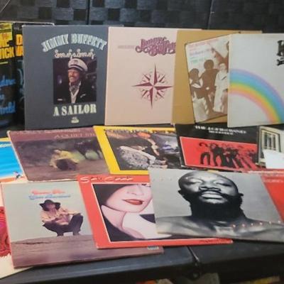 1970's Records Mixed (including Sealed Dionne Warwick, Richard Prior, Jimmy Buffet, Carly Simon) 