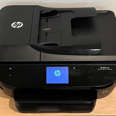 HP Envy 7644 All In One Print Fax Scan And Copy With Power Cable
