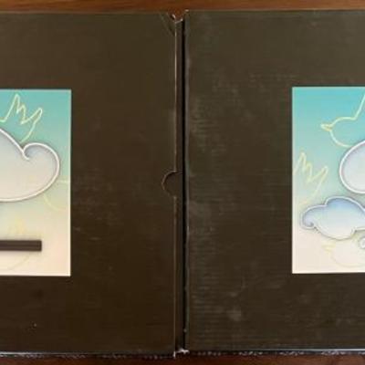 (2) A Di Alessi Stefano Giovannoni Birds And Clouds Dish Set With Original Boxes