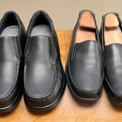 (3) Pairs Of Men's SAS Shoes Size 10 And (1) Pair Of Santoni Size 9.5