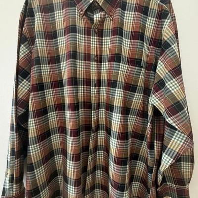 Men's Pendleton Large Canyon 100 Percent Virgin Wool Snap Front Shirt