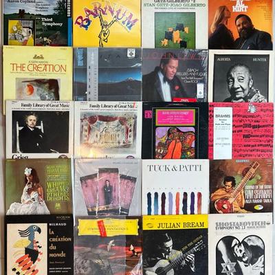 (20) Assorted Vintage Vinyl Albums - Jim Dale, Al Hert, Herb Alpert, Classical, And More
