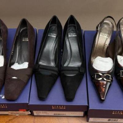 (5) Pairs Of Stuart Weitzman Dress And Casual Shoes - Sizes (2) 6.5, (1) 6,  And (2) 7