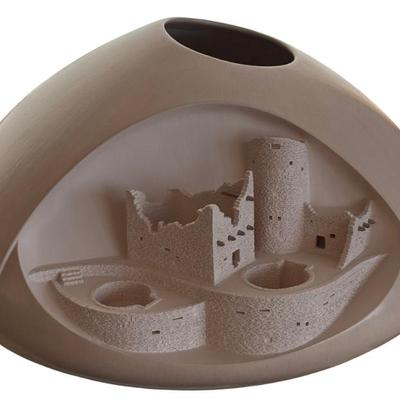 Pottery By All Qoyawayma Hopi Ruins Piece TR Collection No. 199 Signed With Original Paper Work $11,500
