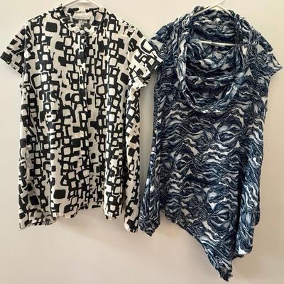 (2) Bryn Walker Shirts Ladies S And M 