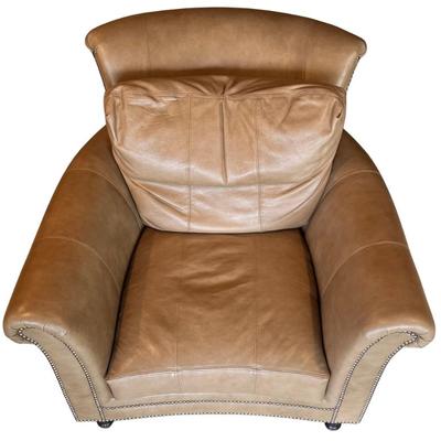 Chaddock Made In America Surrey Nail Head Trim Arm Chair