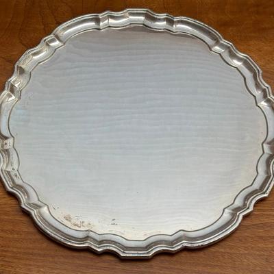 Tiffany And Co. Makers Sterling Silver 14" Tray No. 21744 - 1323 Grams Total