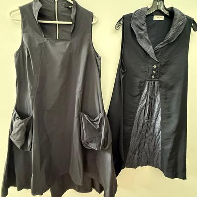 Sun Kim Short Sleeve Polyester Dress With Pockets Size S, Terra 100 Percent Polyester Dress Size S 