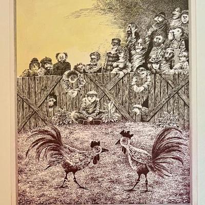 Molnar Gabriella Signed Limited Edition Print 16 Of 100 Out Of Frame