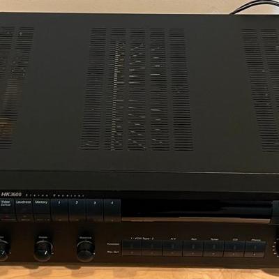 Harman Kardon HK3600 Stereo Receiver With Power Cable