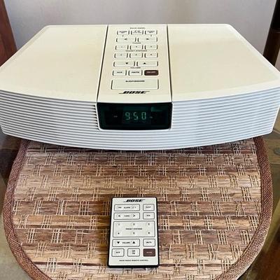 LLS080 (Working) Bose Wave Radio AM/FM Original Platinum White