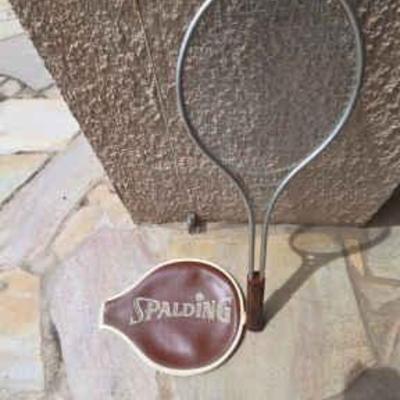 LLS052 Prince & Spalding Tennis Racquets With Racquet Bag