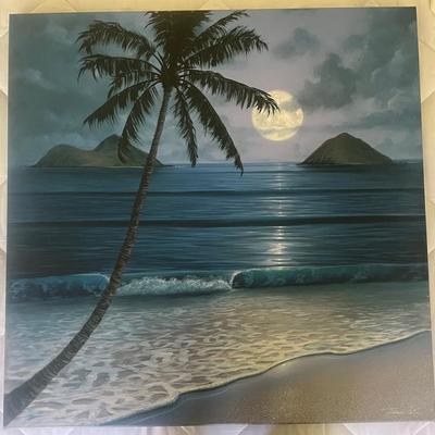 LLS087 Thomas Deir Full Moon Mokuluas Giclee 