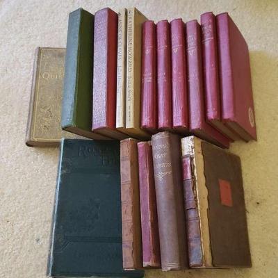 LLS123- Vintage And Antique Books