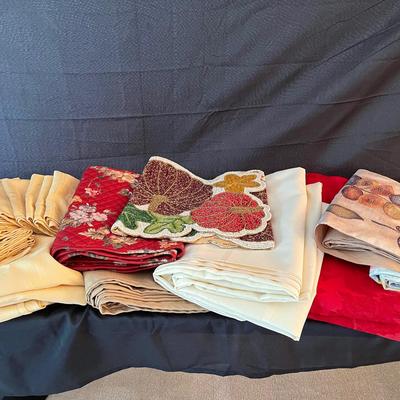 Assorted Table Linens