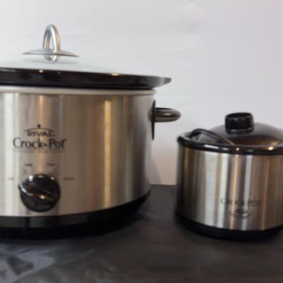 Crock Pot Pair (5 Qt + Dipper Pot)
