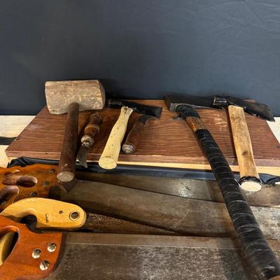 Saws, Axes And Hatchets
