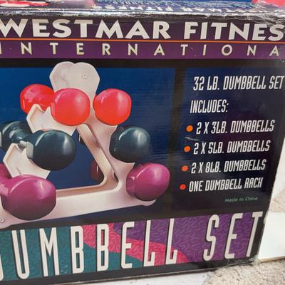 Westmar Fitness Dumbbell Set