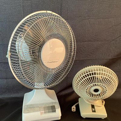 2 Oscillating Fans, 1 Mini 