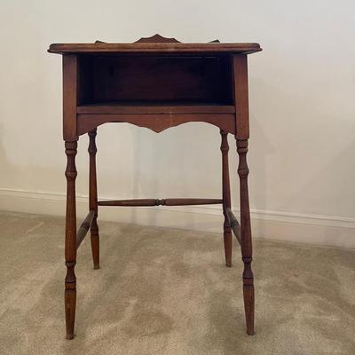 Classic Vintage Solid Wood Telephone Table